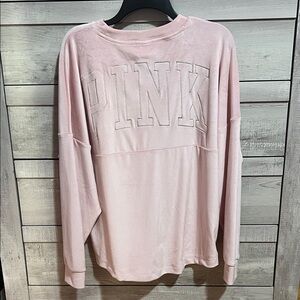 Victoria’s Secret PINK Velour Sweatshirt Size XS